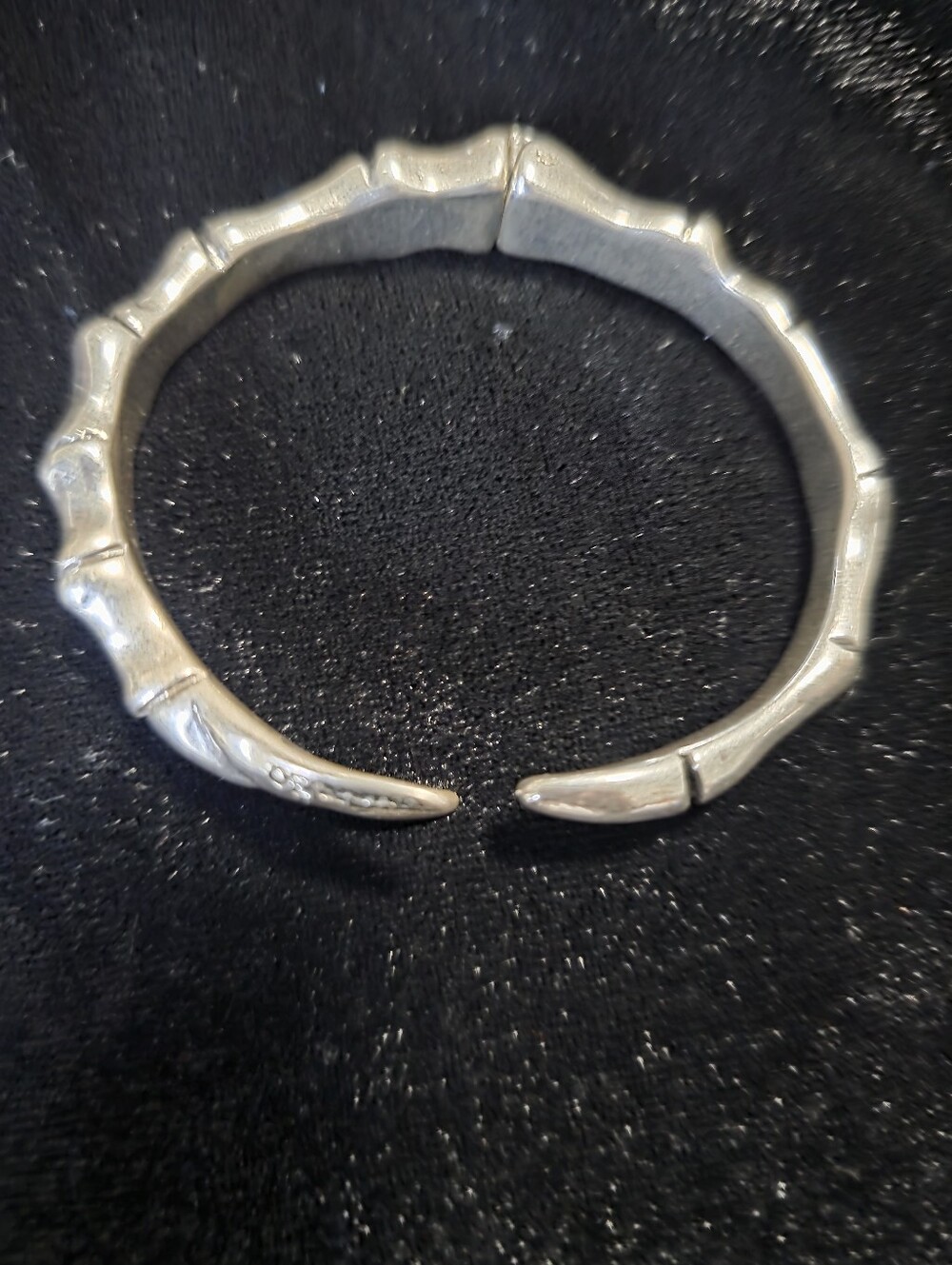 UNO de 50 Silver Open Cuff - Polished Silver - Picture 4 of 4